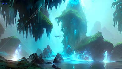 Mystical beauties of the underwater world