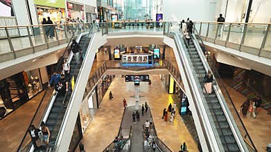 Bullring and Grand Central Shopping Mall at Birmingham, UK.