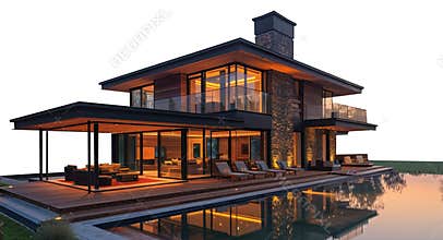 Grand House With Front Pool