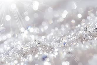 Sparkling diamond-like sparkles sparkling