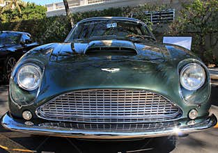 Rare vintage aston martin face