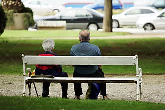 Elderly couple
