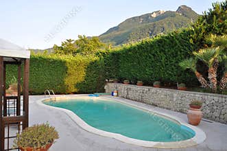 Swimming pool southern Italy