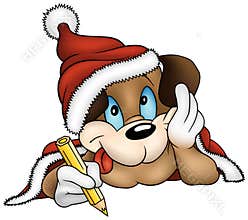 Christmas and Puppy Dog