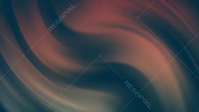 Abstract background, swirling, dark blue, orange, brown, blurred. 4k Animation