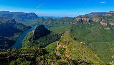 Blyde River Canyon and The Three Rondavels