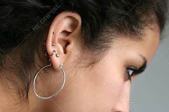 Ear piercing
