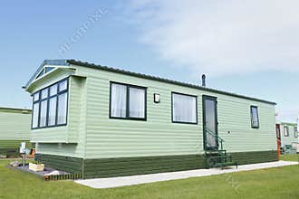 New static trailer home caravan
