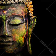 Face of Buddha