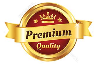 High Quality Golden Badge