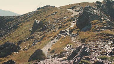 Beautiful view over the valley (Catalan Pyrenees Moutains, view from the Pic de l'Infern
