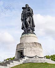 Soviet World War II Memorial in Treptow Park Berlin, Germany