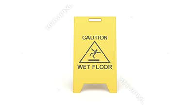 Wet floor