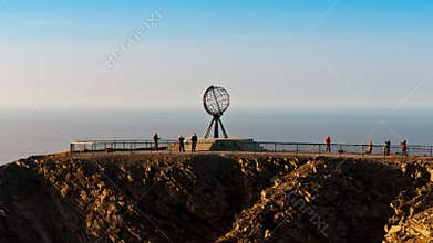Monument at the North Cape