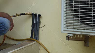 Termite insect underground pesticide pump pressure injection in to ground professional kill 4k