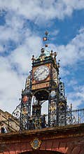 The Eastgate Clock In Chester.