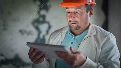 Video Conference From The Construction Site