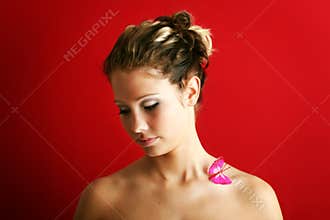 Butterfly girl