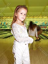 Kids in bowling