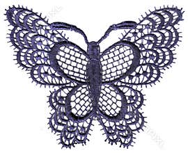 Lace butterfly