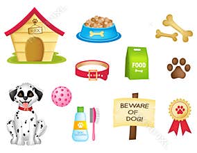Dog icons / clipart collection