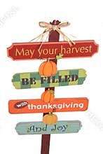 Thanksgiving Sign