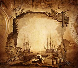 Adventure stories background