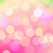 Abstract blurred pink background of holiday lights
