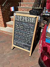 Sign for Indian Food the 21st Annual Georgetown French Market