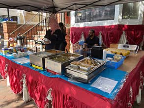Selling Indian Food the 21st Annual Georgetown French Market