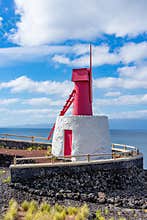 Windmill with unique characteristics from the Azorean parish of Urzelina.