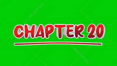 Chapter 20 3d text Animation motion graphics pop up