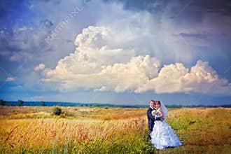 Wedding couple