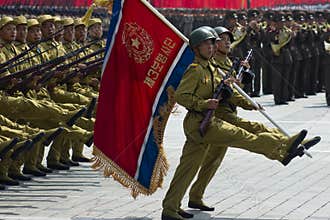 North Korean soldiers