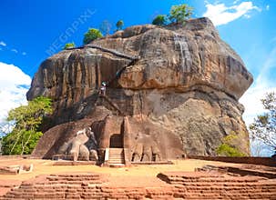 Sigiriya rock fortress, Sri Lanka.