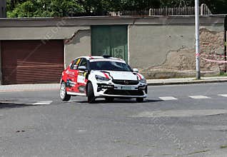 Mlada Boleslav, Czech Republic - Jul 13, 2022 : Rally Bohemia MCR 2024 rally