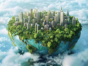 Green technology. Environmental technology. Sustainable development goals. SDGs. Global sustainable environment - ESG