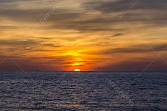 Admirable sunset