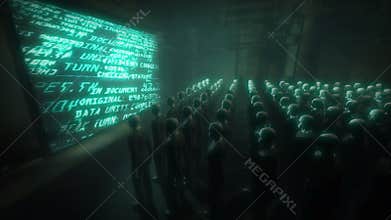 Android People Watching Data Screen