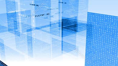 Data Code Technology HD Background