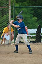 Teen Youth Baseball Batter