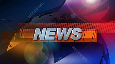 News - Broadcast Graphics Title