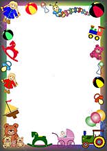 Toys border