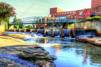 On The Reedy River In Greenville