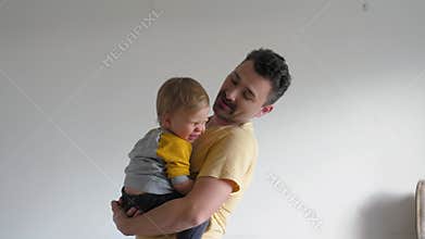 Cherished Playful Moments A Father and Child Together Always