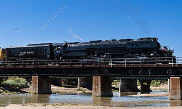 Union Pacific Big Boy X4014 River Crossing