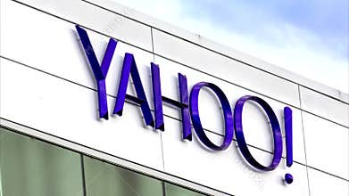 Yahoo Corporate Headquarters Sign