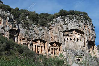 The rock-tombs