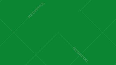 Single Bright Star Twinkle Effect on Green Screen