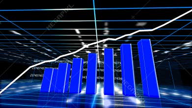 Economic chart growth